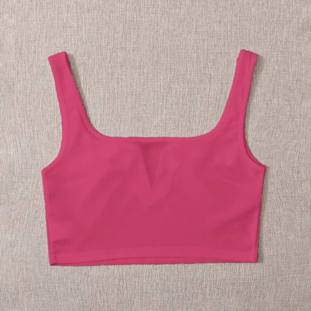 Pink Crop Top